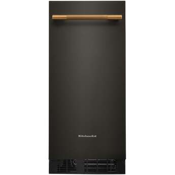 KitchenAid 15 Inch Automatic Clear Ice Maker With 25 Lb Capacity and Built-In Drain Pump: Black Ore — thumbnail 2